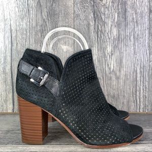 Sam Edelman Easton Perforated Open Toe Booties